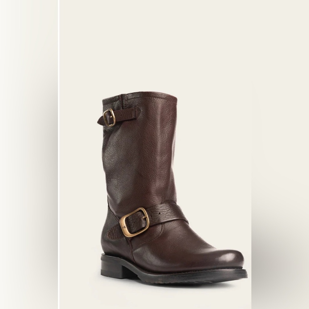 NEW Veronica Short Boot in Dark Brown